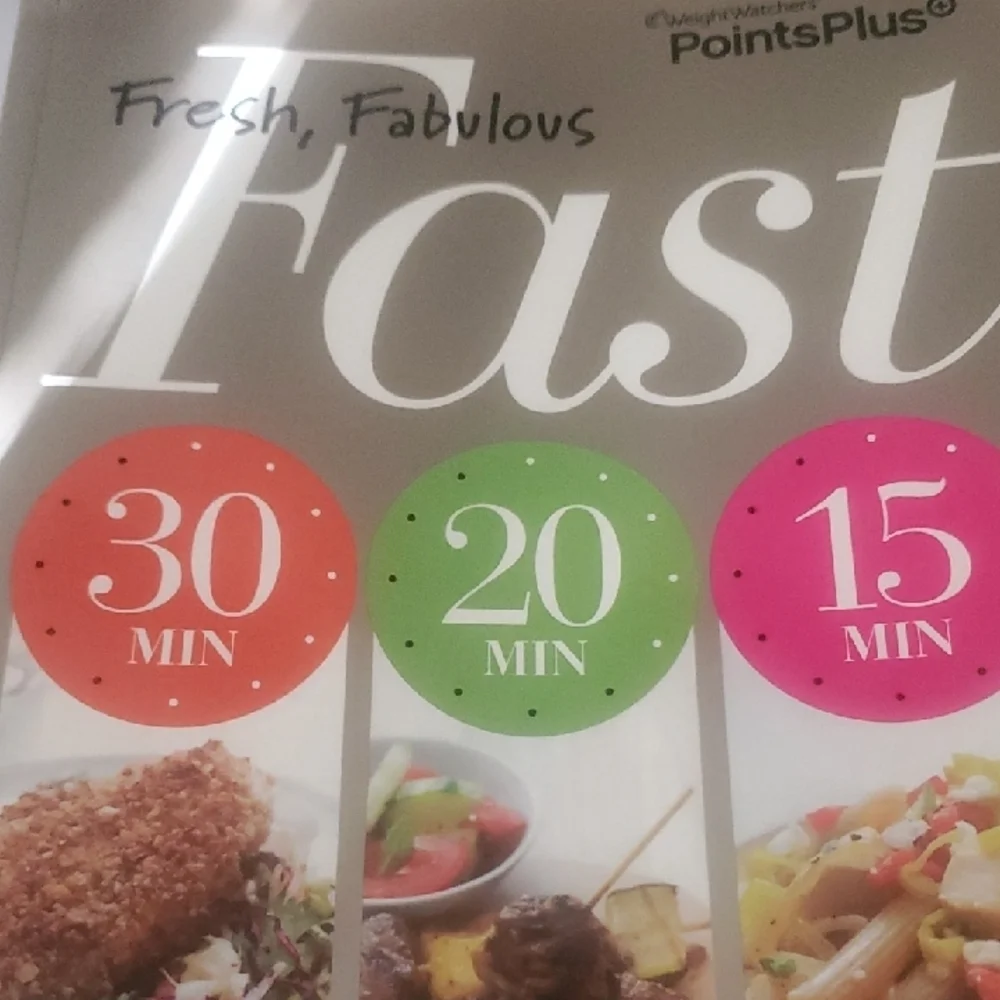 Weight Watchers Pounts Pkus Fresh Fabulous Fast 140 Recioes All Under 30 Minutes